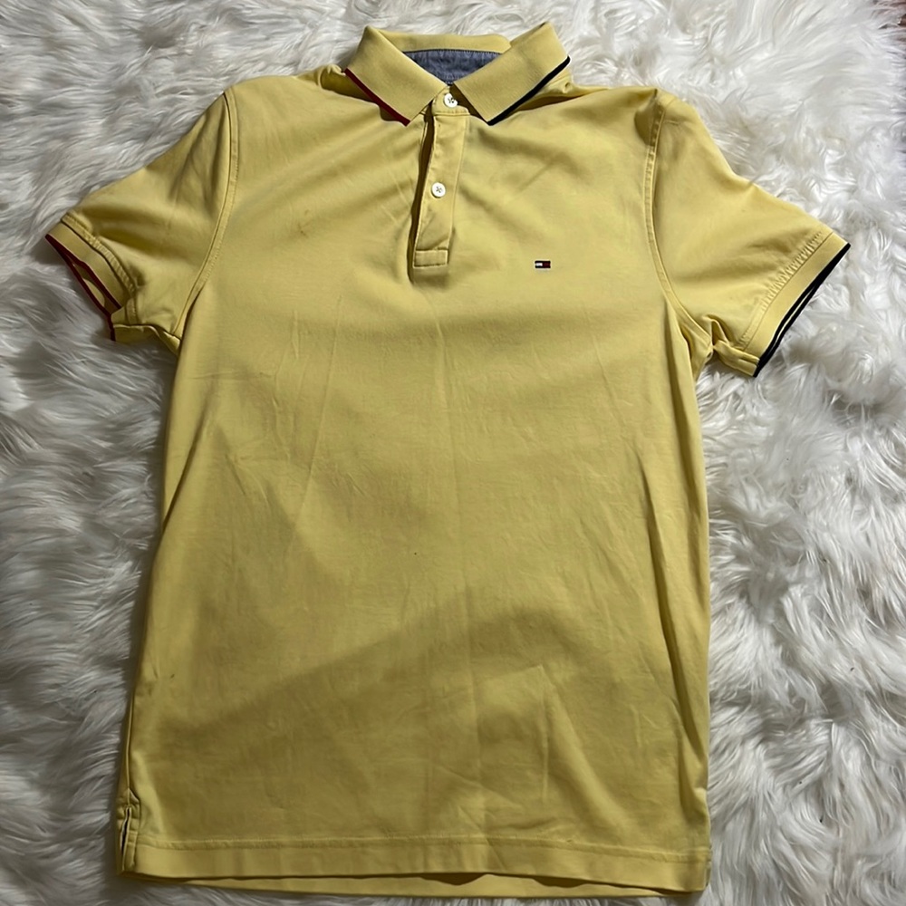 Yellow TH polo